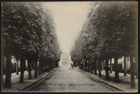 Arpajon.- Boulevard de la gare (24 septembre 1928). 