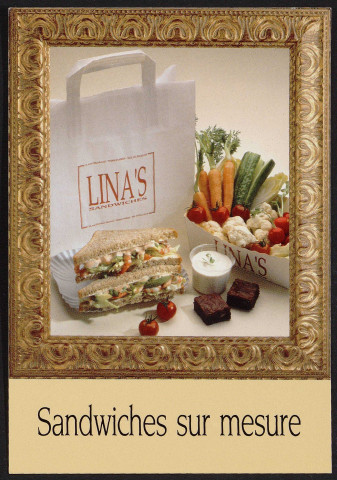 Linas.- Sandwiches sur mesure (1992). 