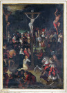 tableau et son cadre : la Crucifixion