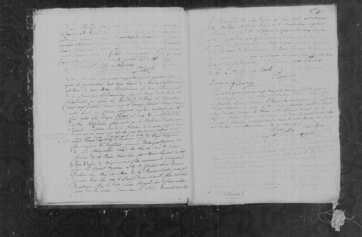 BALLANCOURT-SUR-ESSONNE. Naissances, mariages, décès : registre d'état civil (1792-an VII). 