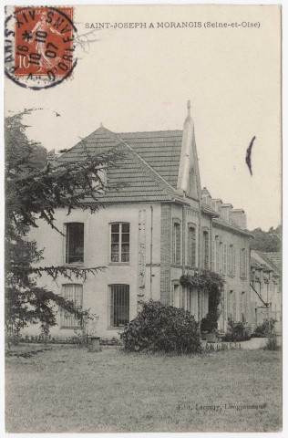 MORANGIS . - Etablissement Saint-Joseph (Le Désert) [Editeur Leconti, 1907, timbre à 10 centimes]. 