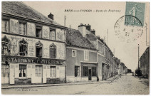 BRIIS-SOUS-FORGES. - Route de Fontenay, Paulé-Foulon, 1921, 5 mots, 15 c, ad. 