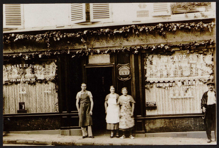 Montlhéry.- Café-restaurant [1930-1950]. 