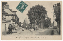 SAVIGNY-SUR-ORGE. - Grandvaux, la Croix [Editeur Thévenet, timbre à 5 centimes, 3B124/1]. 