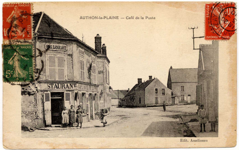 Authon-la-Plaine : cartes postales (1904-1935).