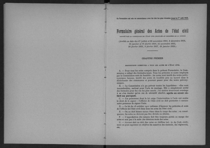 PALAISEAU. - Mariages : registre d'état civil.