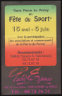 SAINT-PIERRE-DU-PERRAY. - Saint-Pierre-du-Perray en fête du sport, [15 mai-5 juin 1993]. 