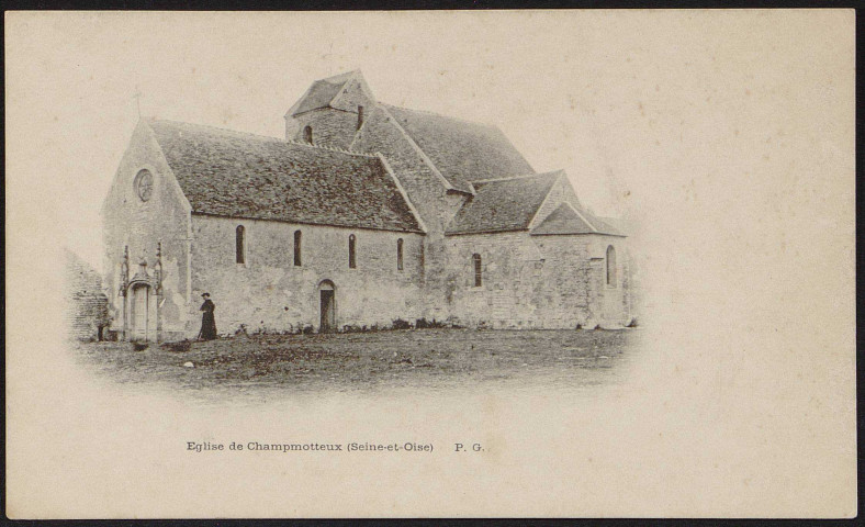 Champmotteux.- Eglise de Champmotteux [1903]. 