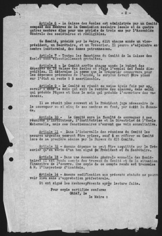 ORSAY. - Administration générale. - Copie de registre des délibérations du conseil municipal.