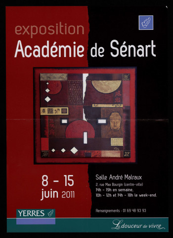YERRES.- Exposition : Académie de Sénart, Salle André Malraux, 8 juin-15 juin 2011. 
