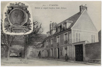 ETAMPES. - Maison où naquit Geoffroy Saint-Hilaire. Cliché et collection Rameau. 
