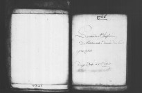 CHEVANNES. Paroisse Saint-Symphorien : Baptêmes, mariages, sépultures : registre paroissial (1749-1765). 