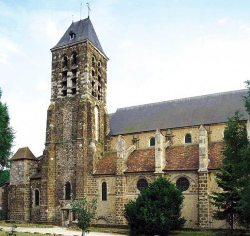 dalle funéraire : écolâtre de l'abbaye de Saint-Maur (?)