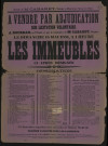 ALLAINVILLE-AUX-BOIS, BOINVILLE-LE-GAILLARD (Yvelines).- Vente par adjudication sur licitation volontaire de la ferme d'Obville et de terres labourables dépendant de la succession de Mme MARCOU, 15 mai 1881. 