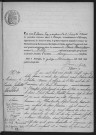 BUNO-BONNEVAUX.- Naissances, mariages, décès : registre d'état civil (1891-1905. 