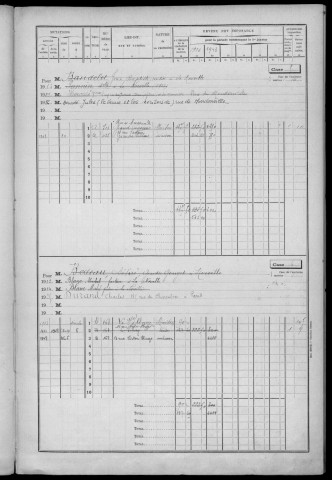 NORVILLE (LA). - Matrice des propriétés bâties : cases 1 à 224 [cadastre rénové en 1959]. 