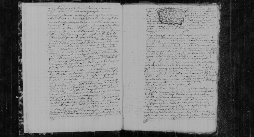 AUTHON-LA-PLAINE. Paroisse Saint-Aubin. - Baptêmes, mariages, sépultures : registre paroissial (1723-1751). 