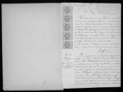 SAINTE-GENEVIEVE-DES-BOIS. Naissances, mariages, décès : registre d'état civil (1871-1882). 