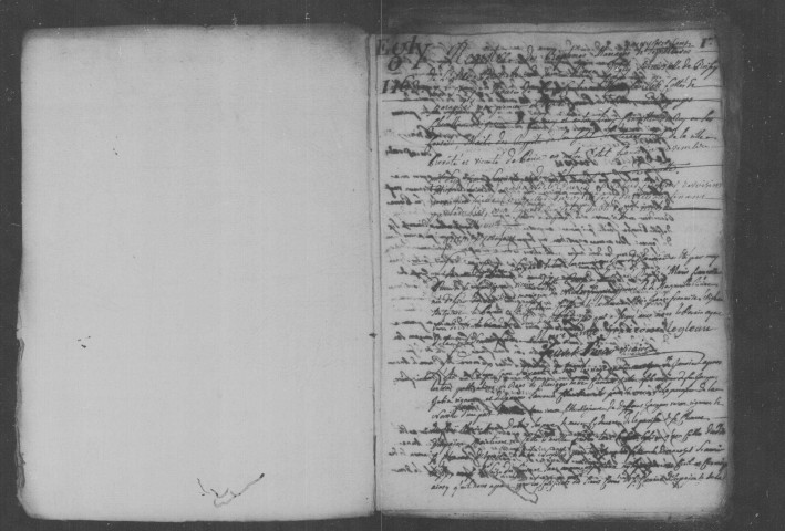 EGLY. Paroisse Saint-Pierre : Baptêmes, mariages, sépultures : registre paroissial (1763-1777). 