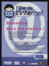 Essonne [Département]. - Fête de l'internet, bienvenue dans nos ateliers, 20 mars - 27 mars 2006. 