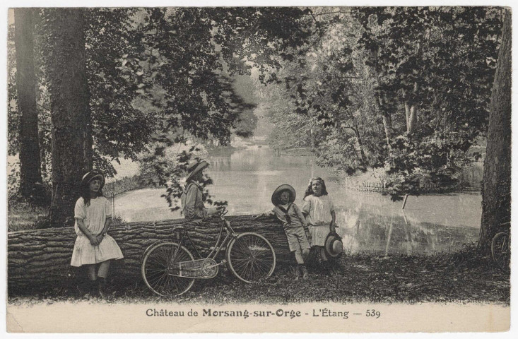MORSANG-SUR-ORGE. - Château, l'étang [Editeur Vaurs]. 