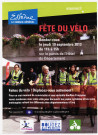 Essonne [conseil général].  -  Fête du vélo, rendez-vous le jeudi 19 septembre 2013 de 11h 00 à 15h 00 sur le parvis de l'Hôtel du Département. Faites du vélo ! Déplacez-vous autrement ! 
 