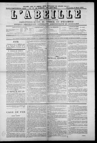 n° 19 (8 mars 1903)