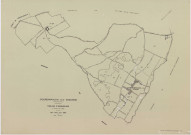 COURDIMANCHE-SUR-ESSONNE, plans minutes de conservation : tableau d'assemblage, 1934, Ech. 1/5000 ; plans des sections A1, A2, C1, C2, 1934, Ech. 1/1250, section D1, 1934, Ech. 1/2500, sections W, X, 1955, Ech. 1/2500, sections Y, Z, 1955, Ech. 1/1250, section ZA, 1970, Ech. 1/2000. Polyester. N et B. Dim. 105 x 80 cm [11 plans]. 