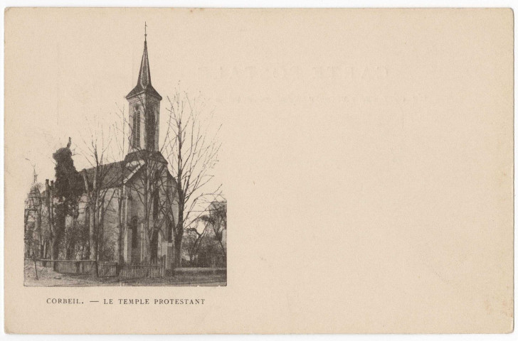 CORBEIL-ESSONNES. - Le temple protestant. 