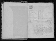 JANVRY. Naissances, mariages, décès : registre d'état civil (1849-1860). 
