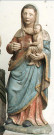 statue (bois) : Vierge à l'Enfant