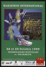 EVRY. - Marathon international, technologies nouvelles et solidarité, Maison de quartier du Champtier du Coq, 28 octobre-29 octobre 1989. 