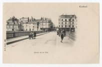 CORBEIL-ESSONNES. - Entrée de la ville, le pont de Seine. 