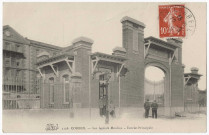 CORBEIL-ESSONNES. - Les grands moulins, entrée principale, 1910, 25 lignes, 10 c. 