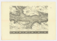Carte de SAINT-AUBIN à GOMETZ-LE-CHATEL et de COURCELLE à COURTABOEUF, [s.d.]. Ech. 1/20 000. N et B. Dim. 0,50 x 0,65. 