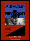 ETIOLLES.- Représentation théâtrale : au Perroquet vert, Théâtre de l'Ecole Normale de l'Essonne, [9 juin-13 juin 1980]. 
