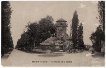 BRUNOY. - Moulin de la Galette, Bourdon, sépia. 