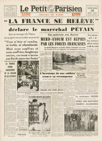 n° 23465 (18 juin 1941)