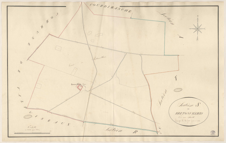 MAISSE. - Section S : Bretonvilliers. 