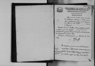 BRIERES-LES-SCELLES. Naissances, mariages, décès : registre d'état civil (an XIV-1830). 