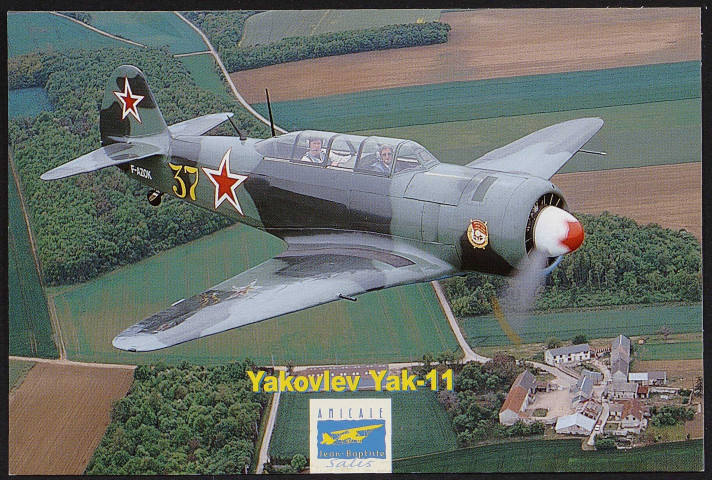 Cerny.- Yakolev Yak-11 (avion de 1946 ) [1980-2000]. 