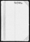 Conservation des hypothèques de CORBEIL. - Répertoire des formalités hypothécaires, volume n° 443 : A-Z (registre ouvert vers 1920). 