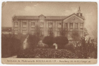 MONTLHERY. - Institution de Mademoiselle Rouillaud [Sépia]. 