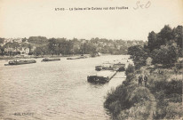 ATHIS-MONS. - La Seine et le coteau vus des fouilles. Editeur Chotard. 