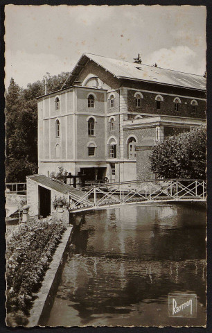 Brunoy.- Le grand moulin sur l'Yerres [1950-1964]. 
