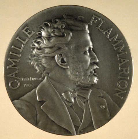 médaille de la Société astronomique de France : effigie de Camille Flammarion