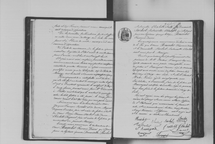 SOISY-SUR-ECOLE. Naissances, mariages, décès : registre d'état civil (1861-1875). 