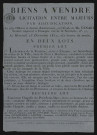 ETAMPES.- Vente sur licitation de l'Auberge de la Fontaine, rues Saint-Jacques et de l'ancienne chapelle du Petit-Saint-Mars, 26 décembre 1810. 
