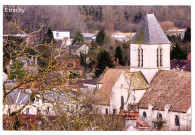 ETRECHY. - Coeur de ville et église Saint-Etienne, s.d. Editions Arelys, photo M.LYS Hagenmüller, couleur. 