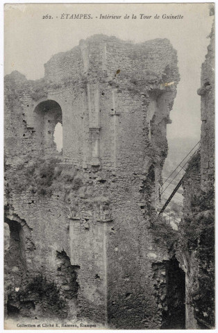 ETAMPES. - Intérieur de la tour de Guinette [Editeur Rameau]. 
